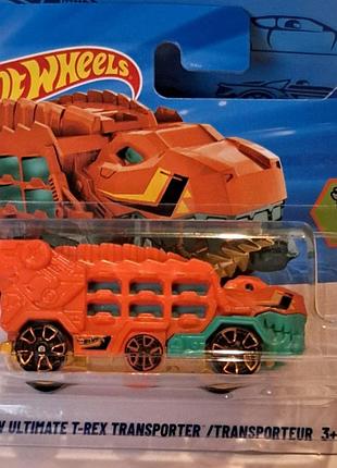 Hot wheels 2025 experimotors t-rex transporter 4/10 156/250 hyy90 ті-рекс машинки базові коллекційні хот вілс