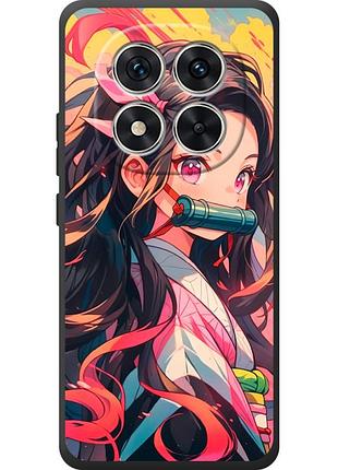 Чехол силиконовый с картинкой на xiaomi poco m8 pro (аниме, anime)