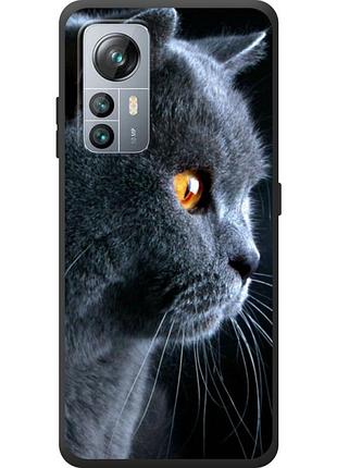 Чехол силиконовый с картинкой на blackview a85 (британский кот)