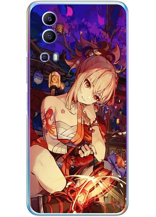 Чохол силіконовий з картинкою на vivo y72 5g (аніме, anime)