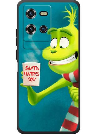 Чехол силиконовый с картинкой на oukitel wp50 (новогодний, гринч)