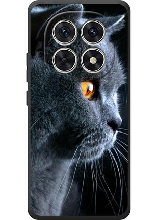 Чехол силиконовый с картинкой на xiaomi poco m8 (британский кот)