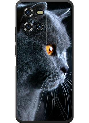 Чехол силиконовый с картинкой на oukitel wp50 (британский кот)