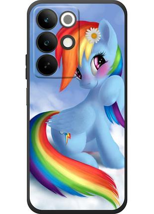 Чохол силіконовий з картинкою на realme c85 (літл поні, my little pony)