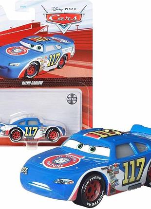 Игрушечная машинка ralph carlow cars, no117, металлическая, mattel