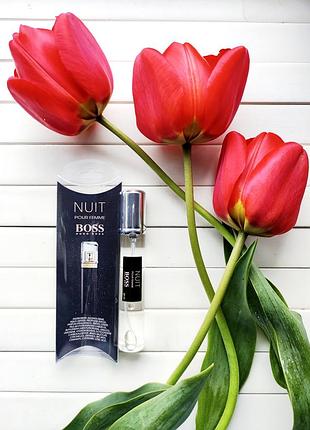 Персиковий аромат hugo boss nuit pour femme тестер