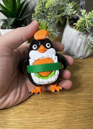 Фигурка pinguini sushini: пингвин-суши (3d печать) 3