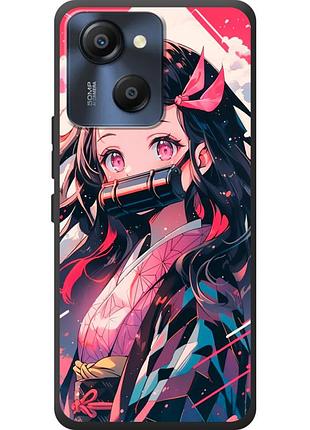 Чехол силиконовый с картинкой на blackview oscal modern 8 (аниме, anime)