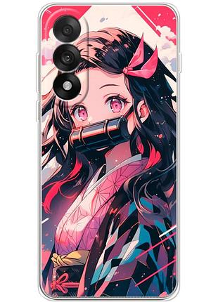 Чехол силиконовый с картинкой на oneplus nord 5 (аниме, anime)