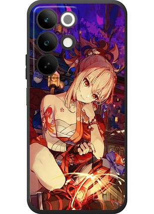 Чехол силиконовый с картинкой на realme c85 (аниме, anime)