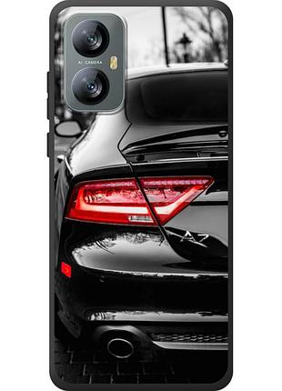 Чехол силиконовый с картинкой на blackview a52 pro (машина, audi a7)