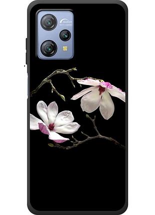 Чехол силиконовый с картинкой на blackview a53 pro (цветок, монголия)