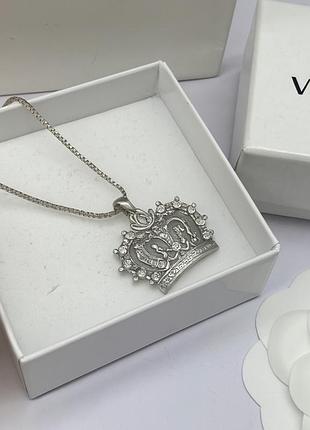 Колье версаче crown majesty necklace люкс качество