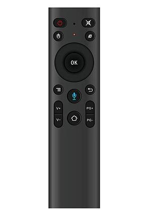 Мышь-пульт air mouse q5 2,4 ггц 3-осевой гироскоп usb-приемник для пк/smart tv android box с микрофоном