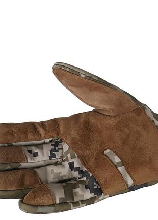 Зимові рукавиці піксель softshell 9