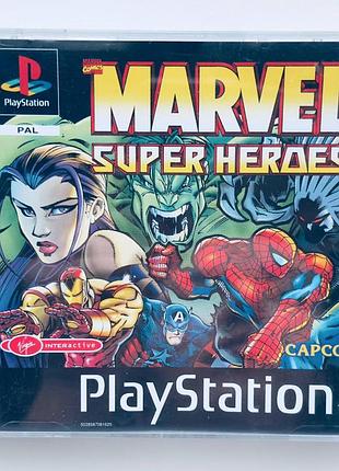 Marvel super heroes, б/в, англійська версія - диск для playstation 1