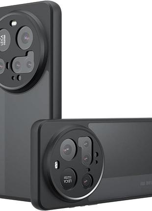 Противоударный чехол seiaiyg для xiaomi 15 ultra, матовый полупрозрачный жесткий чехол с защитой от отпечатков