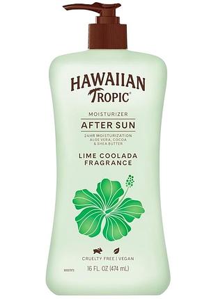Лосьон для закрепления загара hawaiian tropic lime colada after sun moisturizer 474 мл