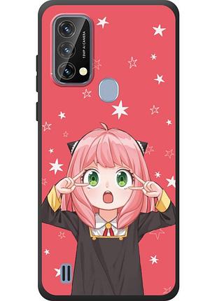 Чохол силіконовий з картинкою на blackview a50 (аніме, anime)