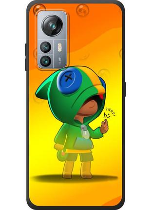 Чехол силиконовый с картинкой на blackview a85 (бравл старс, brawl stars)