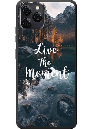 Чохол силіконовий з картинкою на blackview a95 (природа, озеро в горах)