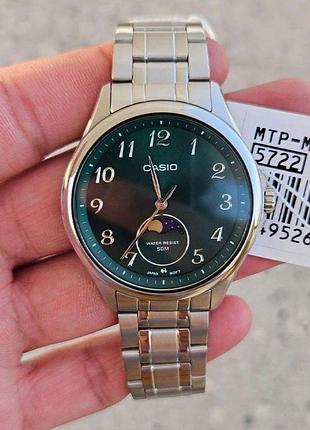 Часы мужские casio mtp-m110d-3a moon phase