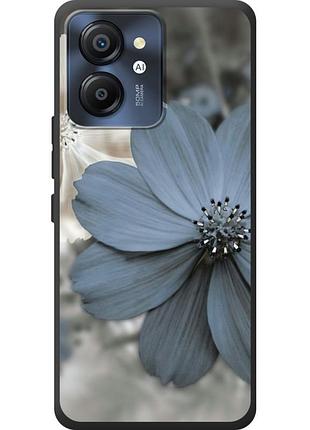 Чехол силиконовый с картинкой на blackview color 8 (цветок гербера)