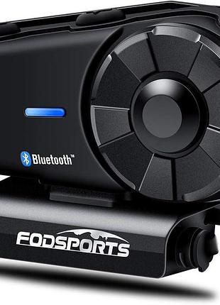 Bluetooth-интерком для мотоцикла fodsports fx8 с шумоподавлением, bluetooth-гарнитура для мотоцикла с большей