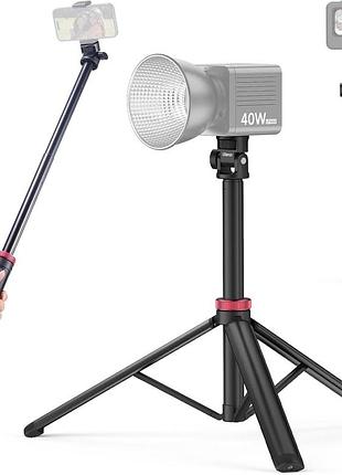 Розсувний штатив ulanzi mt-79, алюміній, портативна регульована підставка для освітлення 81 дюйм з гвинтом 1/4 дюйма, штатив для