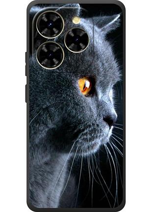 Чехол силиконовый с картинкой на blackview shark 9 (британский кот)