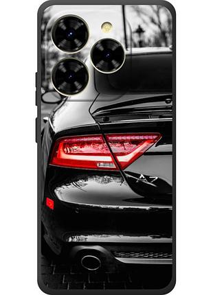 Чехол силиконовый с картинкой на blackview shark 9 (машина, audi a7)