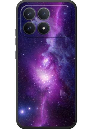 Чехол силиконовый с картинкой на xiaomi poco f8 pro (космос)
