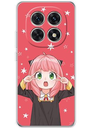 Чехол силиконовый с картинкой на xiaomi redmi note 15 5g (аниме, anime)