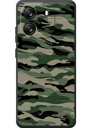 Чохол силіконовий з картинкою на blackview oscal flat 1c (патріотичний, камуфляж)