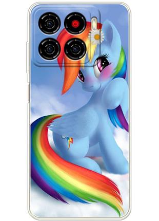 Чохол силіконовий з картинкою на zte blade a56 (літл поні, my little pony)