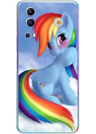 Чохол силіконовий з картинкою на vivo y72 5g (літл поні, my little pony)