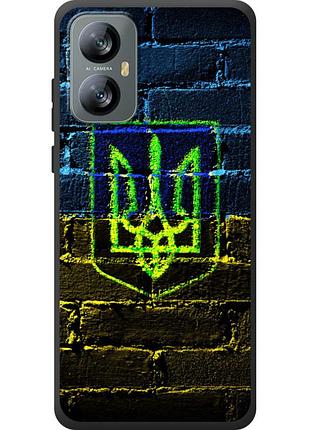 Чохол силіконовий з картинкою на blackview a52 pro (патріотичний, герб україни)