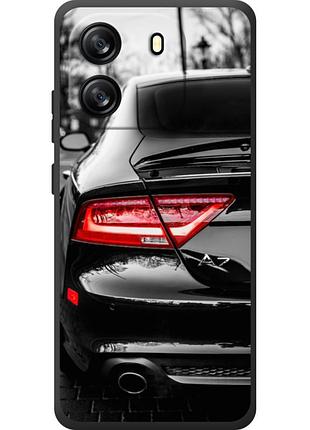 Чехол силиконовый с картинкой на blackview wave 6c (машина, audi a7)