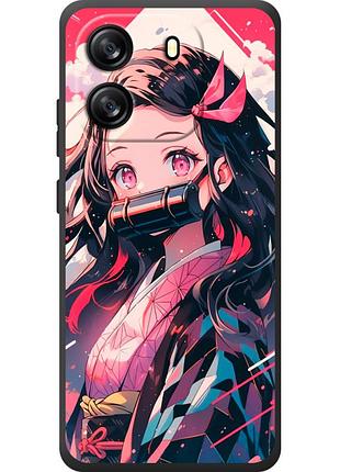 Чехол силиконовый с картинкой на blackview wave 6c (аниме, anime)