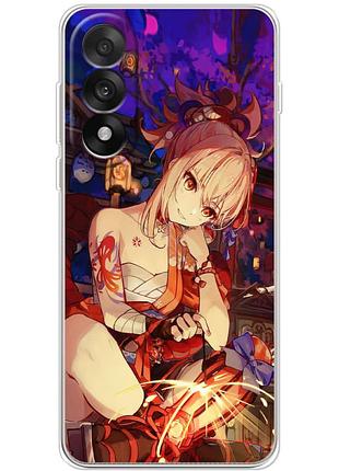Чехол силиконовый с картинкой на oneplus nord 5 (аниме, anime)