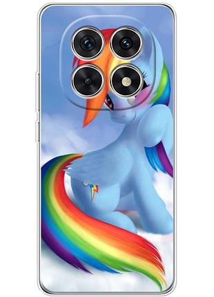 Чехол силиконовый с картинкой на xiaomi redmi note 15 5g (литл пони, my little pony)