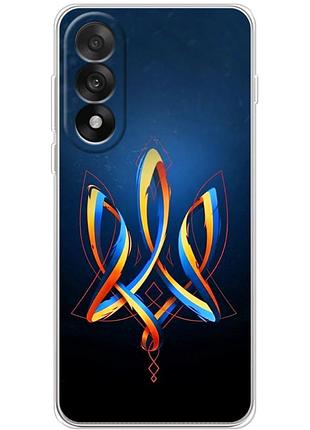 Чехол силиконовый с картинкой на oneplus nord 5 (патриотический, герб украины)
