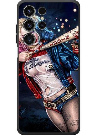 Чехол силиконовый с картинкой на oukitel c1 (харли квинн, harley quinn)
