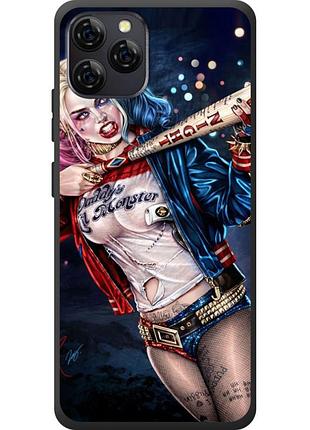 Чехол силиконовый с картинкой на blackview a95 (харли квинн, harley quinn)