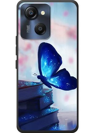 Чехол силиконовый с картинкой на blackview oscal modern 8 (бабочка)