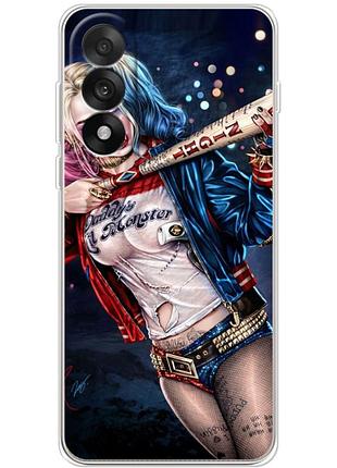 Чохол силіконовий з картинкою на oneplus ace 5 ultra (харли квинн, harley quinn)