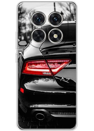 Чехол силиконовый с картинкой на xiaomi redmi note 15 5g (машина, audi a7)