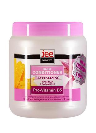 Бальзам-кондиционер для волос jee cosmetics восстанавливающий (магнолия и карамбола), 1000 мл