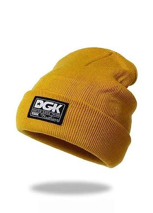 Чоловіча / жіноча / унісекс зимова шапка dgk