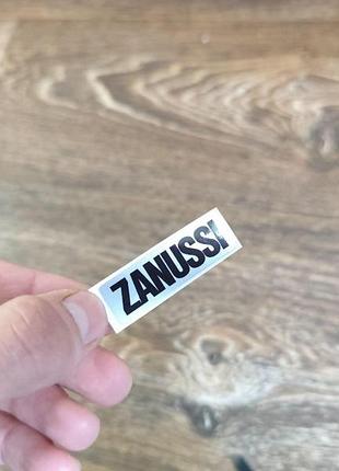 Серебристый металлик zanussi занусси наклейки на бытовую технику на бытовую технику телевизор зануси стиральная машинка